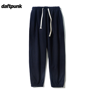 加绒长裤 宽松百搭冬季 男女高街休闲运动束脚裤 460g重磅银狐绒卫裤