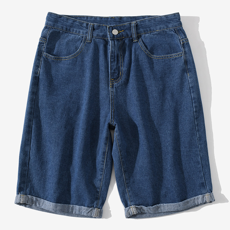 网红港风复古浅色ins情侣短裤