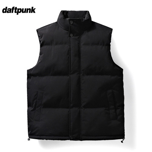 棉衣马甲男2025春装新款宽松立领