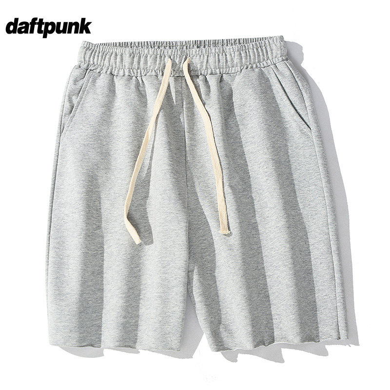 短裤男夏季潮流宽松纯色百搭休闲运动五分裤薄款ins港风卫裤男女,男装,卫裤,淘宝优惠券,粉丝福利购,淘宝优惠卷