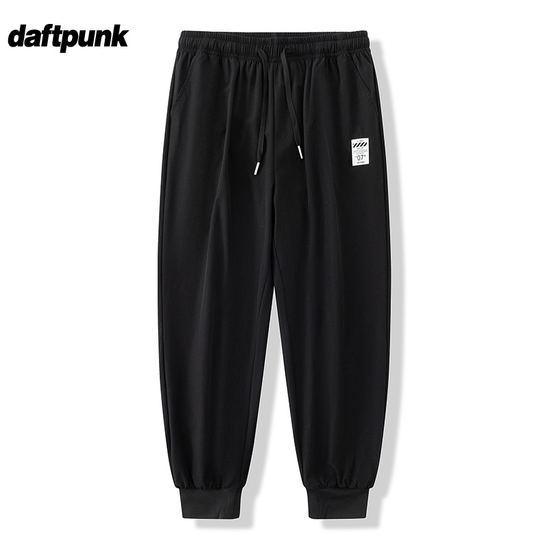 休闲裤男士夏季宽松百搭长裤束脚