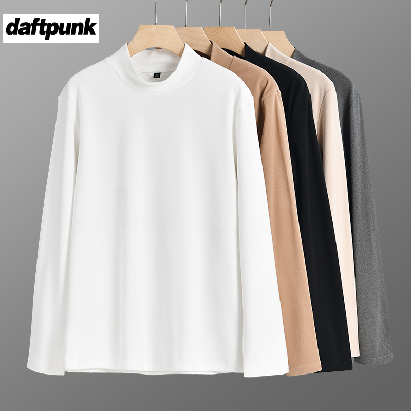 双面德绒打底男女长袖t恤