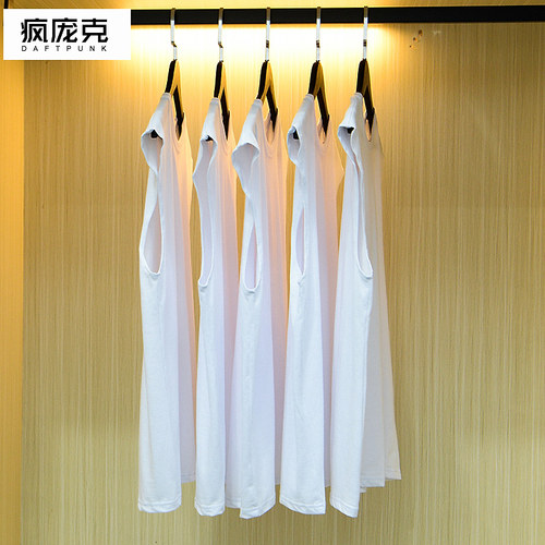 200克美式纯棉背心夏季宽松