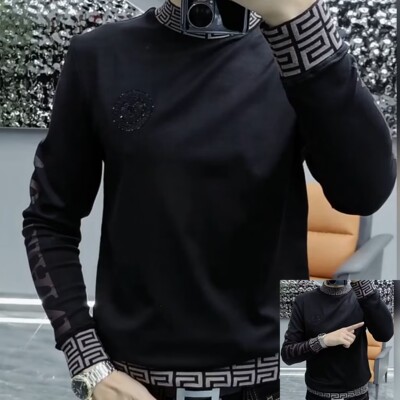 男士秋冬季打底衫欧货潮流小衫