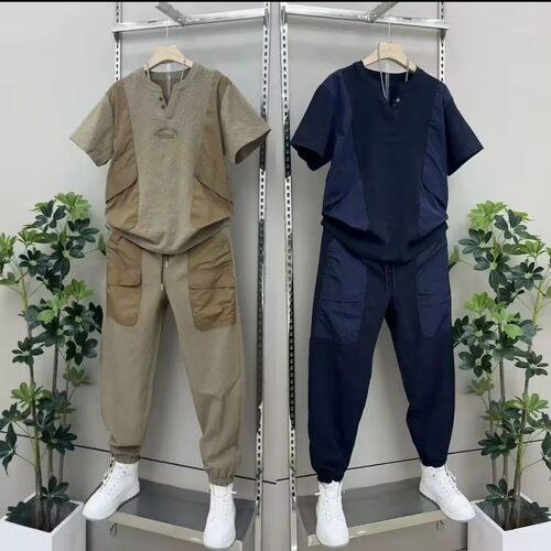 558短袖夏款休闲运动套装