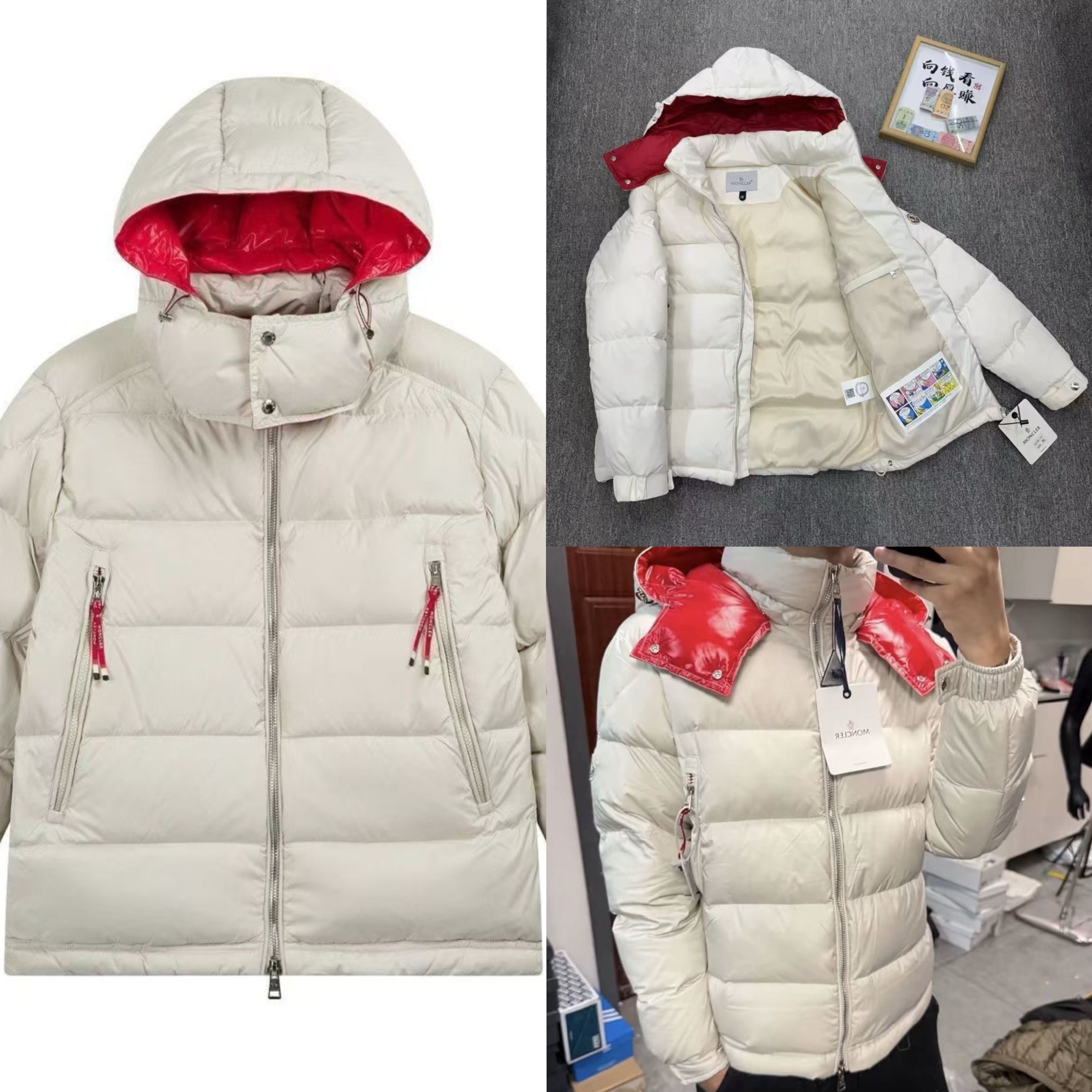 【现货】5599新款短款连帽羽绒服男女情侣款加厚保暖面包服外套