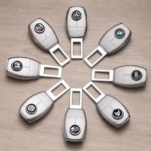 汽车安全带卡片车内安全插带卡口插头延长接头保险带卡口锁舌用品