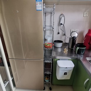 20cm小窄缝隙架子侧边. 优选置物架夹缝收纳架长35 50z 60宽15