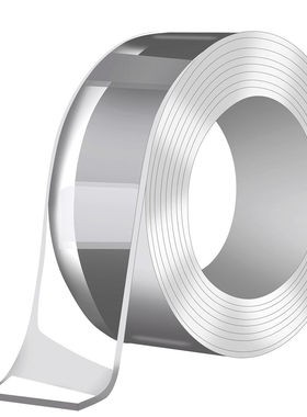 纳米双面胶万强力固定贴透明胶带无痕固定高粘度粘排插魔力水洗能