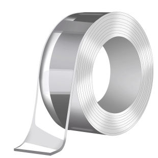 纳米双面胶万强力固定贴透明胶带无痕固定高粘度粘排插魔力水洗能