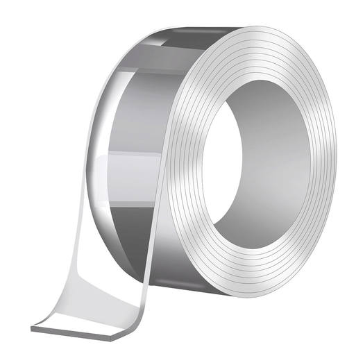 纳米双面胶万强力固定贴透明胶带无痕固定高粘度粘排插魔力水洗能