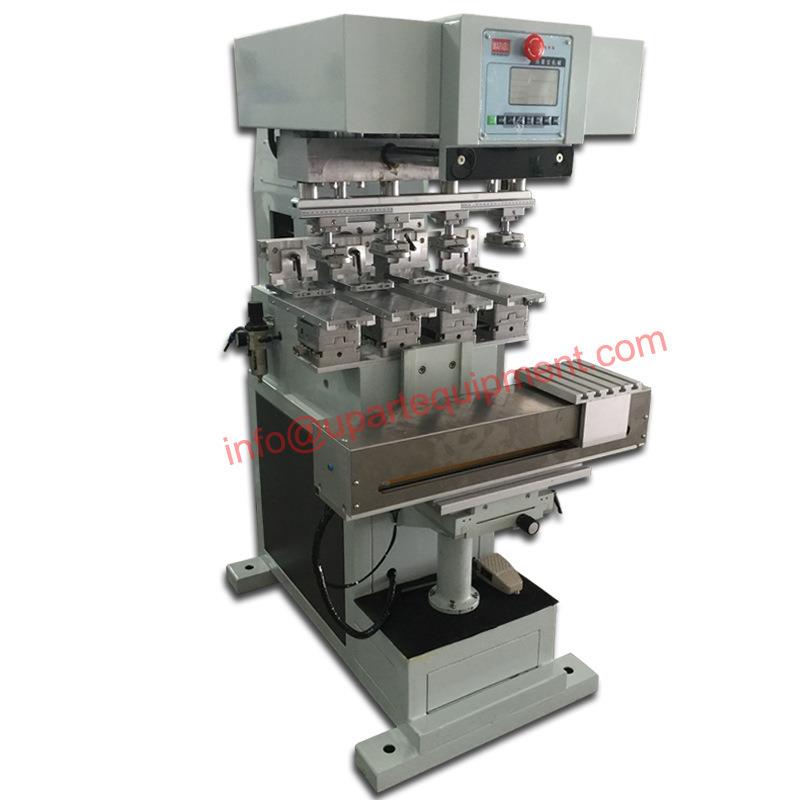 自动四色油盅移印机价格 头盔印刷机 安全帽印刷机 帽子印刷机