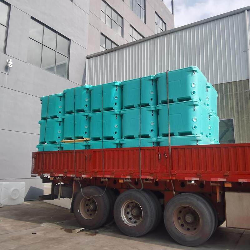 1000L大容量滚塑食品保温箱活渔虾水产浸泡桶搅拌异形加工