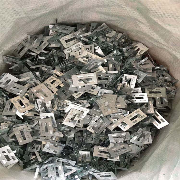 建筑  五金勾 铁丝网保温钉挂片 保温钉挂片 蚊香柱挂片 镀锌挂片