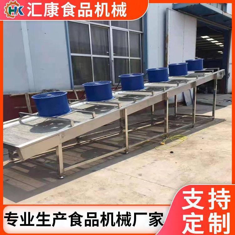 豆干包装袋除水风干机 肉制品包装袋干燥机 食品袋沥水风干线