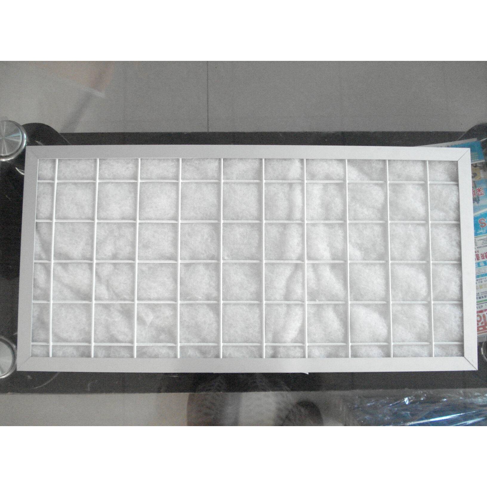 FS/FB/FV隔板纸框白色玻璃纤维耐高温300度防尘中效空气过滤器