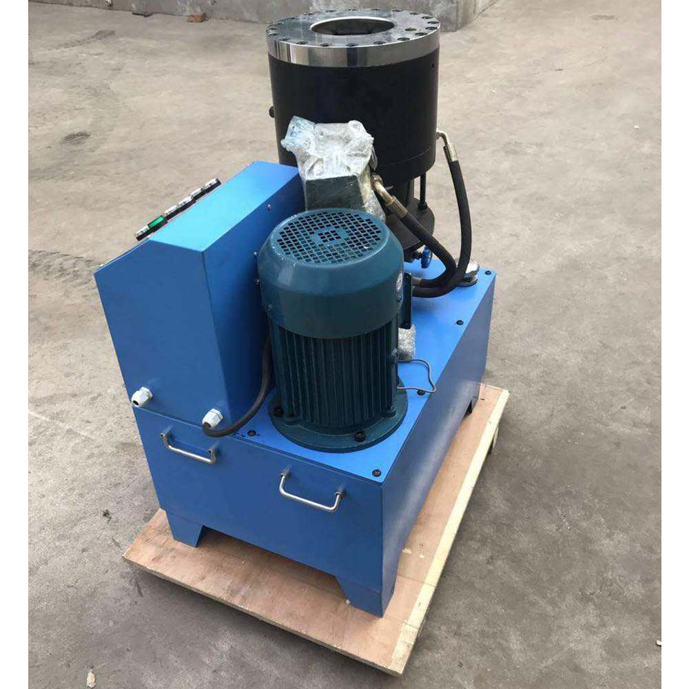 全自动钢管缩管机不锈钢大棚镀锌扣压油管机液压架子管压管机