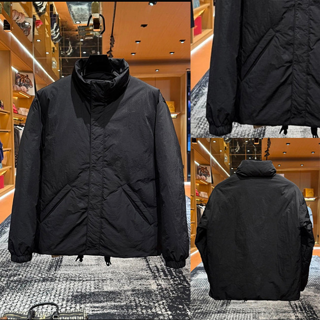 秋冬季新款商务极简立领休闲羽绒服保暖宽松通勤日常高品质外套