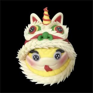 醒狮蛇模具2025蛇年花饽饽模具花样造型DIY工具轻黏土造型模具