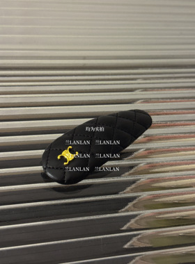 【兰LANLAN】艺术重塑-奎尔特黑色皮质发夹侧边碎发夹刘海夹发卡