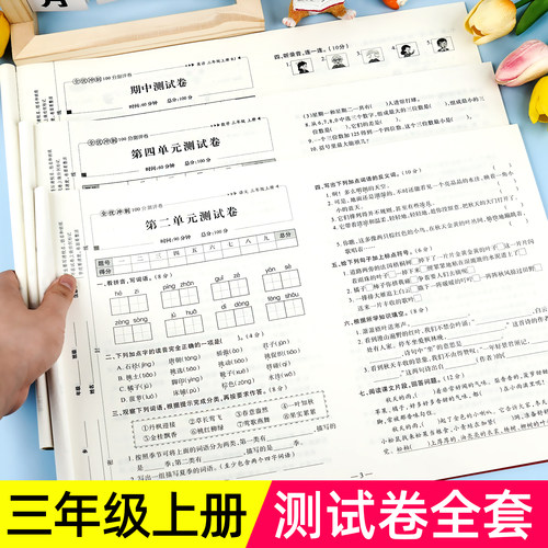 三年级上下册试卷测试卷全套