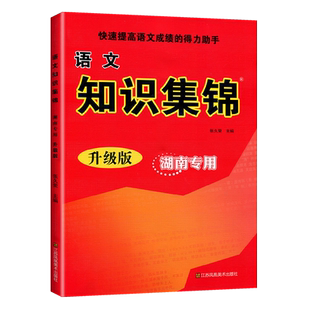 小学语文知识集锦湖南专用版重点核心基础知识大全升级版一二三四五六年级小升初毕业升学系统总复习资料知识点词语积累手册大集结