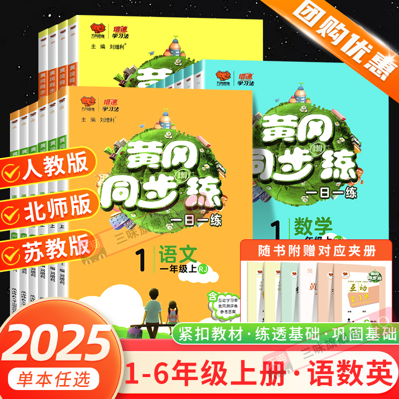2024黄冈同步练课课练同步练习册