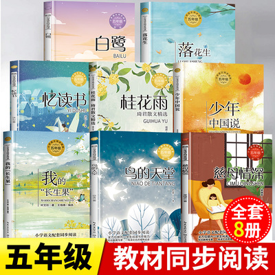 五年级上册阅读课外书正版