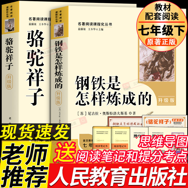人教版骆驼祥子钢铁是怎样炼成的