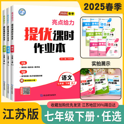 亮点给力提优课时作业本七年级