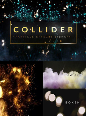 AE PR 104组彩带光斑粒子粉尘星火4K视频素材 SC013