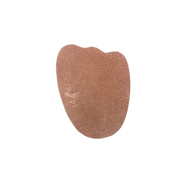 PIGSKIN THIN LEATHER COMFORTABLE HIGH HEELS NON-SLIP AND PAIN-PROOF SANDALS SWEAT-ABSORBENT AND BREATHABLE STICKY WOMENS HALF-SIZE FOREFOOT PADS