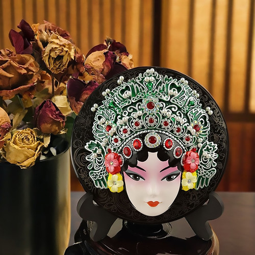 东方工艺京剧脸谱面具成都旅游