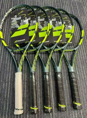 Babolat百宝力26新款PA阿尔卡拉斯款专业全碳网球拍儿童拍网球包