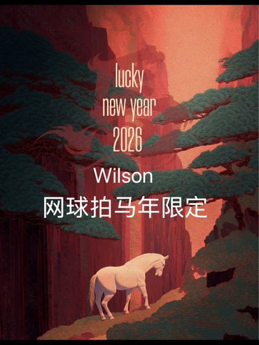 2026年国行现货威尔胜Wilson马年礼盒Ultra V5 95QZ Shit网球拍
