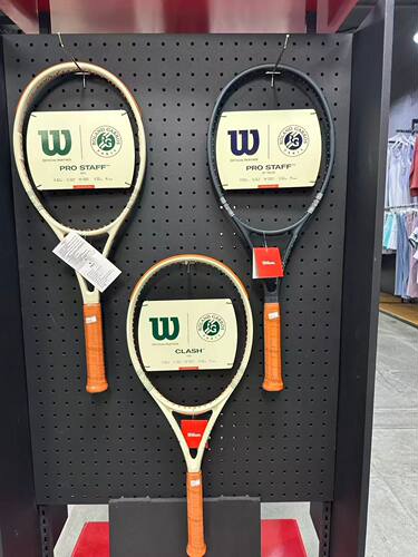 国行正品威尔胜Wilson 2026法网联名PS 97 Clash 100 限量网球拍