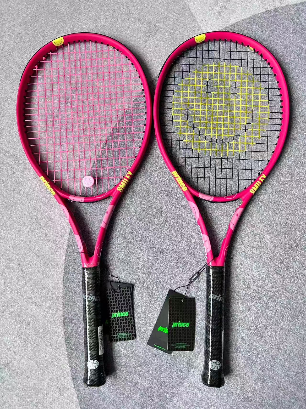 2025新款王子Prince X Smiley联名网球拍碳纤维专业网球拍男女