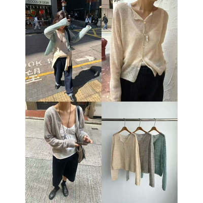 class韩国直邮2031907 ROMANTICIZE韩代2026款针织开衫