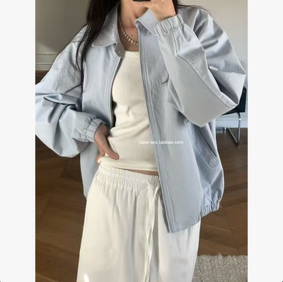 class韩国直邮030521 JINSIM 韩代2026  中长款夹克外套