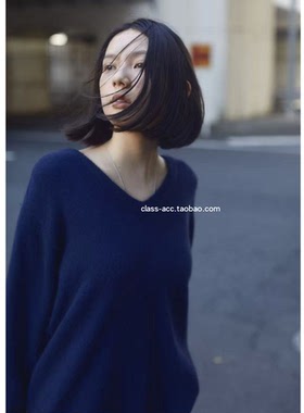 class韩国直邮101910 JINSIM 韩代2025款  V领毛衣