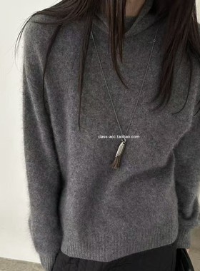 class韩国直邮110313 FORTH 韩代2025款  羊毛1oo软糯高领毛衣