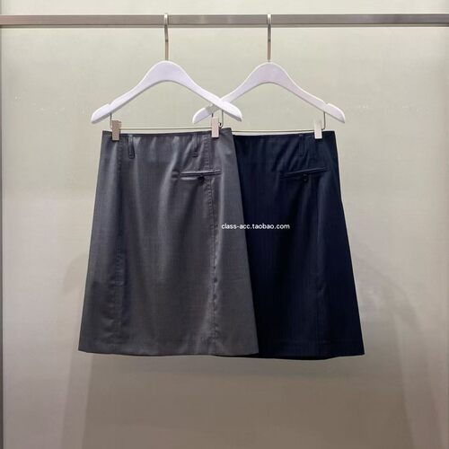 国现class韩国直邮062319 Favourite 韩代2026款  西服料气质半裙
