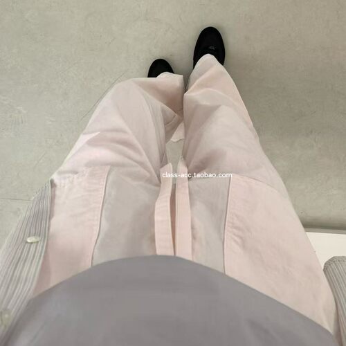 class韩国直邮1042305 JINSIM 韩代2026款  抽绳松紧腰超薄休闲裤