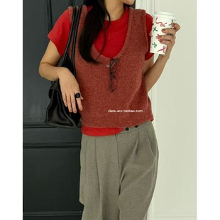 叠穿针织小背心 韩代2025款 class韩国直邮120104 Lamagie femme