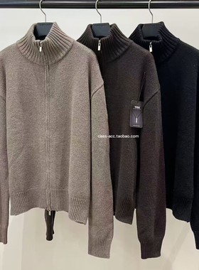 国现class韩国直邮112723 FEBRUARY.11 韩代2025双头拉链毛衣外套