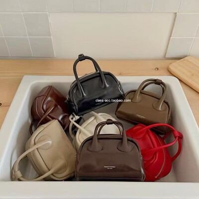 class韩国直邮1031913 bucks&leather 韩代26SS 爆款保龄球包小号