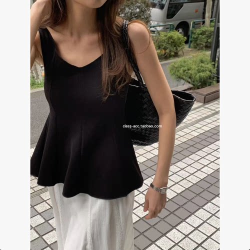class韩国直邮1040118 OUNCE 韩代2026款  收腰显瘦无袖背心