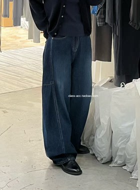 韩现class韩国直邮030504 TASTE韩代2026藏肉神器~三色镰刀牛仔裤