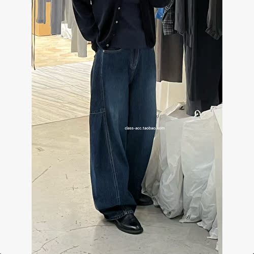 韩现class韩国直邮030504 TASTE韩代2026藏肉神器~三色镰刀牛仔裤