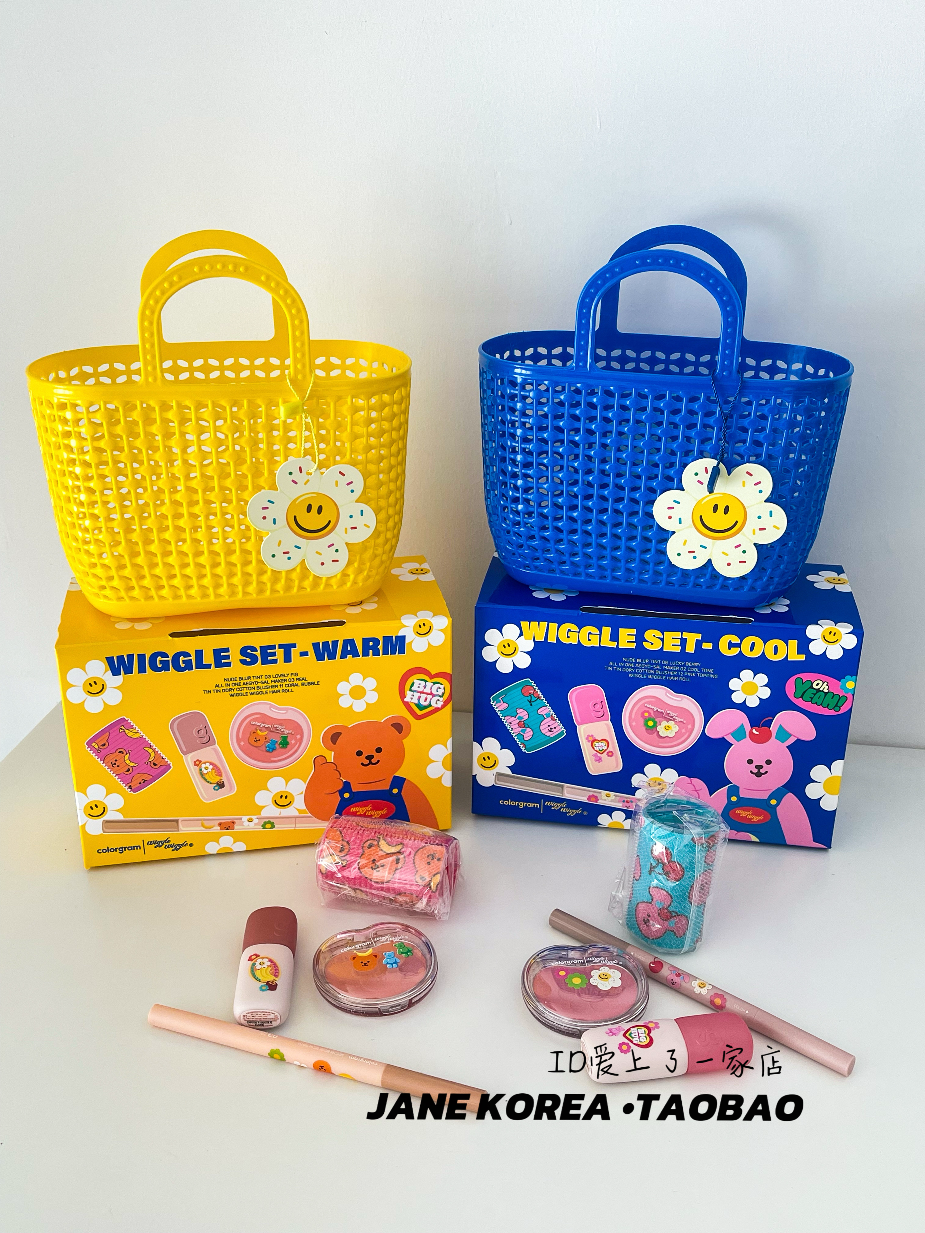 韩国colorgram联名wigglewiggle系列彩妆套盒套盒唇釉卧蚕笔腮红,彩妆/香水/美妆工具,唇彩/唇蜜/唇釉/唇泥/唇霜,淘宝优惠券,粉丝福利购,淘宝优惠卷